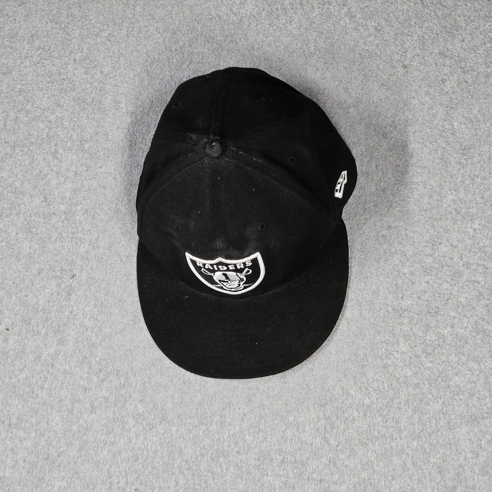 Raiders Men Snapback ONE SIZE Black New Era Snapback Embroidered Logo NFL